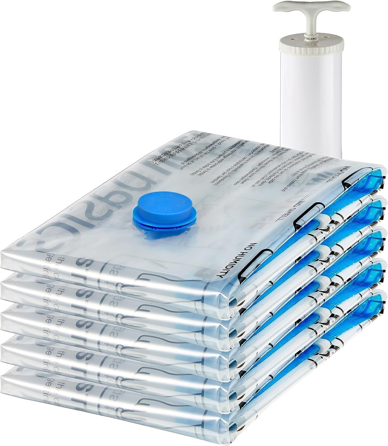 Amazon Basics Vacuum Compression Bags — Large 5-Pack